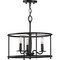 Progress Lighting Durrell Collection Black Semi-Flush Convertible P350150-031 - alternate 2